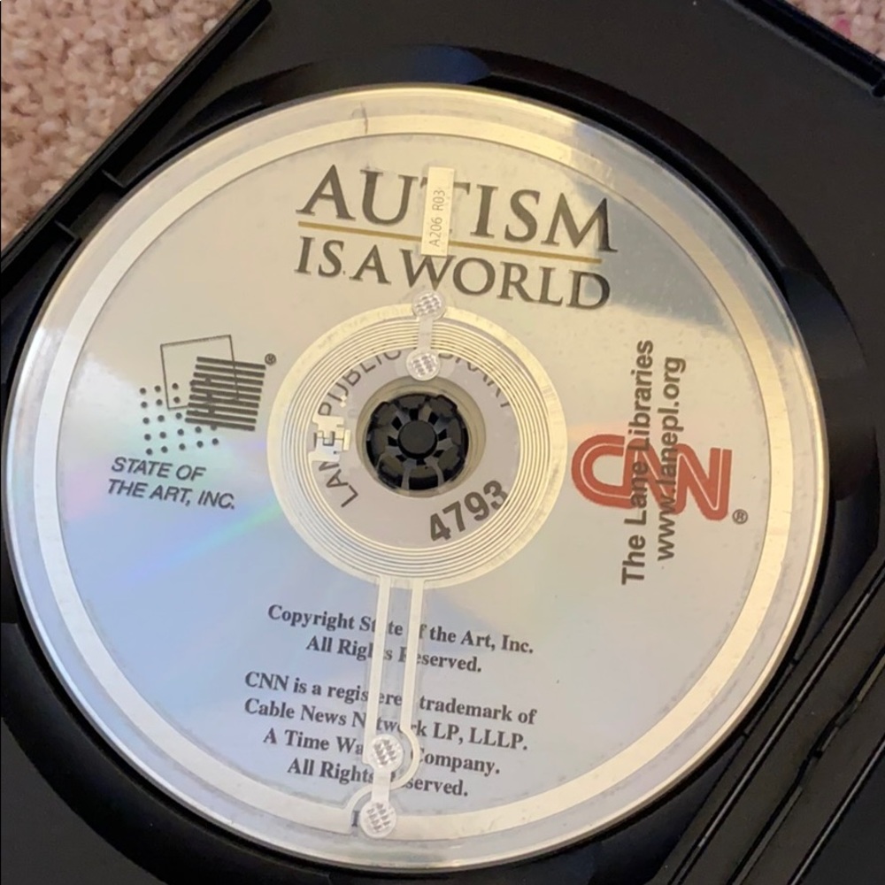 Autism is a world CNN documentary DVD - Picture 3 of 3